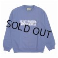 WACKO MARIA/HEAVY WEIGHT CREW NECK SWEAT SHIRT（NAVY）［クルーネックスウェット-23秋冬］