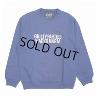 WACKO MARIA/HEAVY WEIGHT CREW NECK SWEAT SHIRT（NAVY）［クルーネックスウェット-23秋冬］
