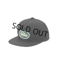 CALEE/CL WAPPEN CAP（BLACK/GREEN）［ワッペンキャップ-23秋冬］