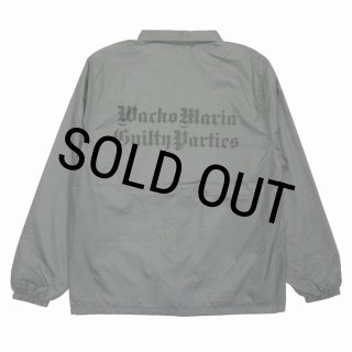 【M size グレー】WACKO MARIA COACH JACKET WACKO MARIA/COACH JACKET（GRAY）［コーチJKT-25春夏］ - JONAS