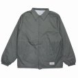 画像2: WACKO MARIA/COACH JACKET（GRAY）［コーチJKT-23秋冬］ (2)