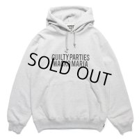 WACKO MARIA/HEAVY WEIGHT PULLOVER HOODED SWEAT SHIRT（GRAY）［プルオーバーパーカー-23秋冬］