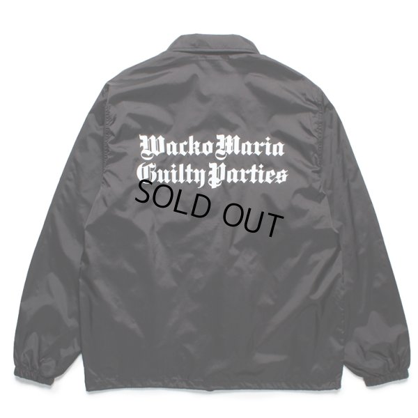 画像1: WACKO MARIA/COACH JACKET（BLACK）［コーチJKT-23秋冬］