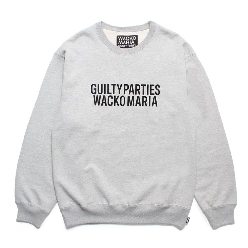 他の写真1: WACKO MARIA/HEAVY WEIGHT CREW NECK SWEAT SHIRT（GRAY）［クルーネックスウェット-23秋冬］