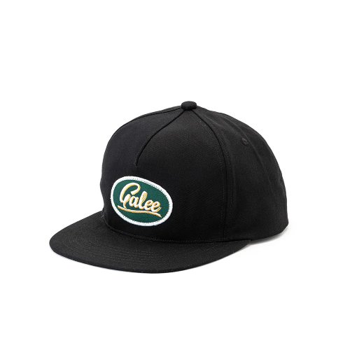 他の写真1: CALEE/CL WAPPEN CAP（BLACK/GREEN）［ワッペンキャップ-23秋冬］