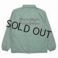 WACKO MARIA/COACH JACKET（GREEN）［コーチJKT-23秋冬］