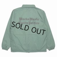 WACKO MARIA/COACH JACKET（GREEN）［コーチJKT-23秋冬］
