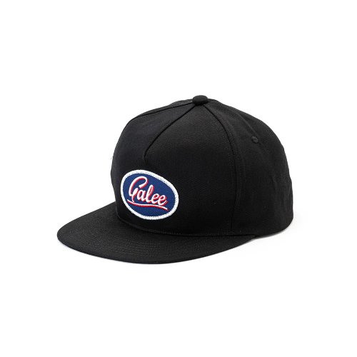 他の写真1: CALEE/CL WAPPEN CAP（BLACK/BLUE）［ワッペンキャップ-23秋冬］