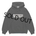 WACKO MARIA/HEAVY WEIGHT PULLOVER HOODED SWEAT SHIRT（BLACK）［プルオーバーパーカー-23秋冬］