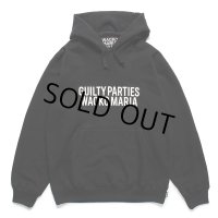 WACKO MARIA/HEAVY WEIGHT PULLOVER HOODED SWEAT SHIRT（BLACK）［プルオーバーパーカー-23秋冬］