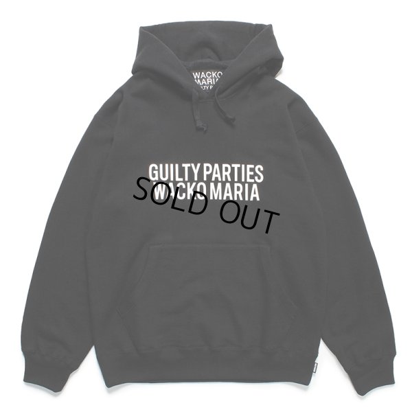 画像1: WACKO MARIA/HEAVY WEIGHT PULLOVER HOODED SWEAT SHIRT（BLACK）［プルオーバーパーカー-23秋冬］