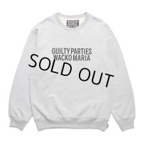 WACKO MARIA/HEAVY WEIGHT CREW NECK SWEAT SHIRT（GRAY）［クルーネックスウェット-23秋冬］