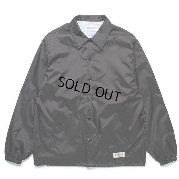 画像2: WACKO MARIA/COACH JACKET（BLACK）［コーチJKT-23秋冬］