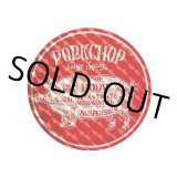 PORKCHOP/HOLOGRAM CIRCLE STICKER（RED）［ホログラムサークルステッカー-22秋冬］