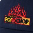 画像3: PORKCHOP/FIRE BLOCK CAP（NAVY）［キャップ-23秋冬］ (3)