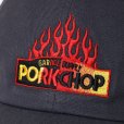 画像3: PORKCHOP/FIRE BLOCK CAP（CHARCOAL）［キャップ-23秋冬］ (3)