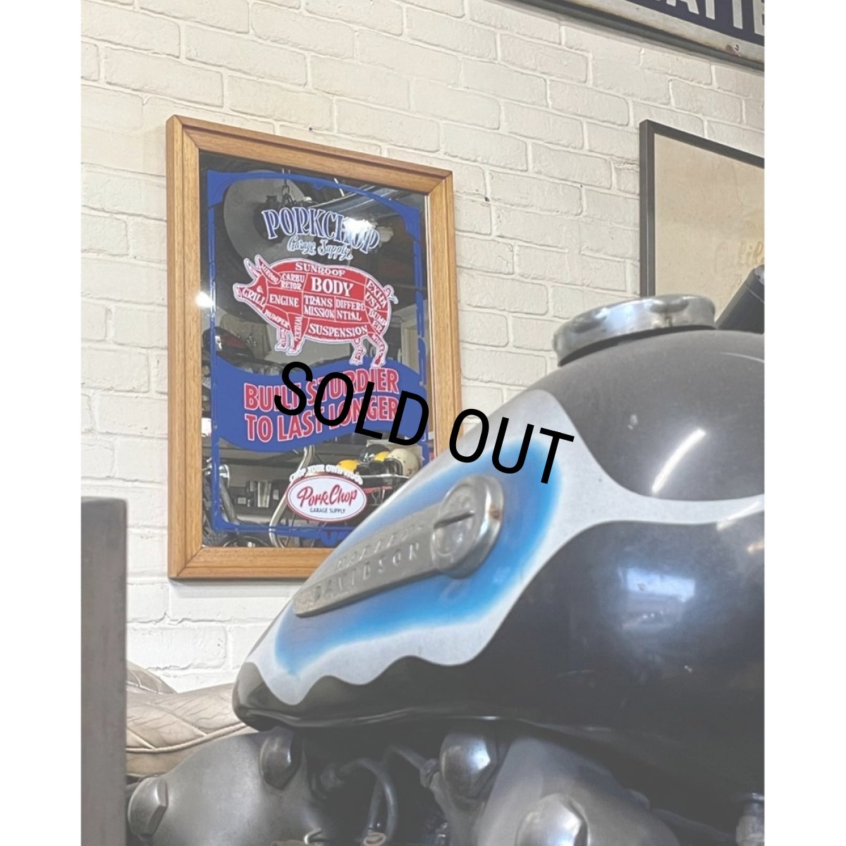 画像11: PORKCHOP/PUB MIRROR（WOOD）［パブミラー-22秋冬］ (11)