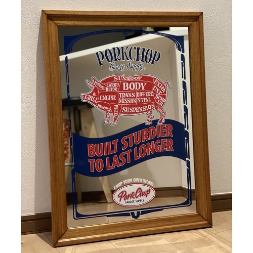 他の写真1: PORKCHOP/PUB MIRROR（WOOD）［パブミラー-22秋冬］