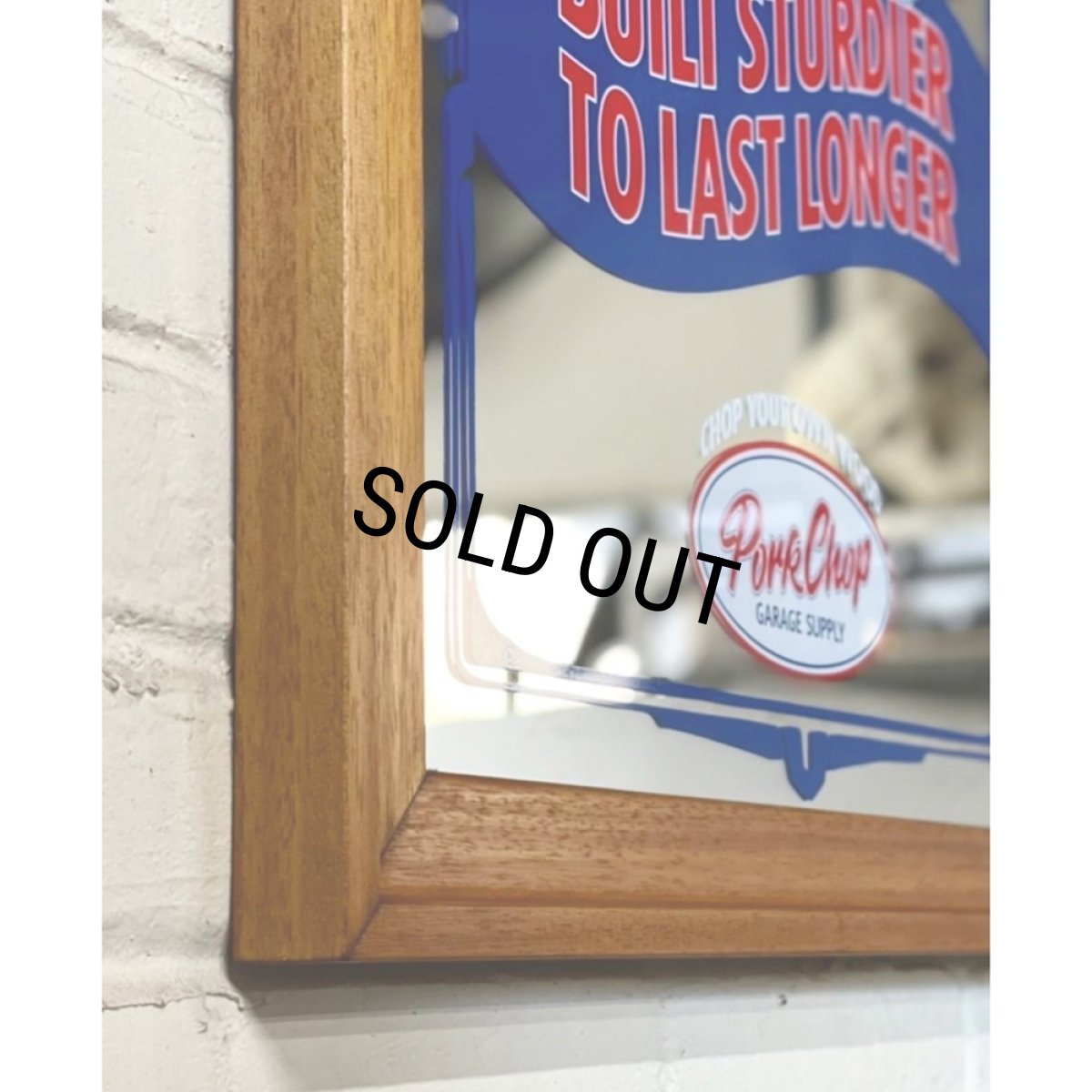 画像9: PORKCHOP/PUB MIRROR（WOOD）［パブミラー-22秋冬］ (9)