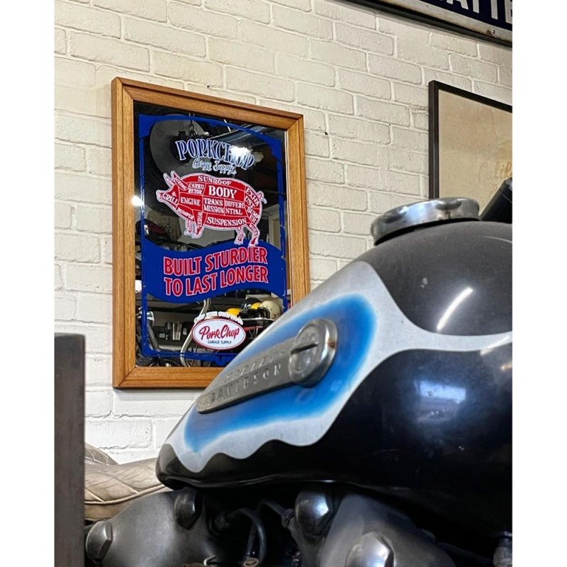 画像3: PORKCHOP/PUB MIRROR（WOOD）［パブミラー-22秋冬］