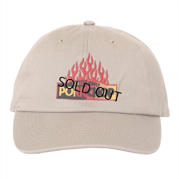 画像1: PORKCHOP/FIRE BLOCK CAP（KHAKI）［キャップ-23秋冬］