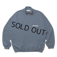 COOTIE PRODUCTIONS/Dry Tech Sweat Half Zip Pullover（Navy）［ドライテックスウェットハーフジップ-23秋冬］