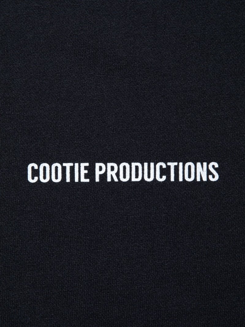 画像3: COOTIE PRODUCTIONS/Dry Tech Sweat Half Zip Pullover（Black）［ドライテックスウェットハーフジップ-23秋冬］