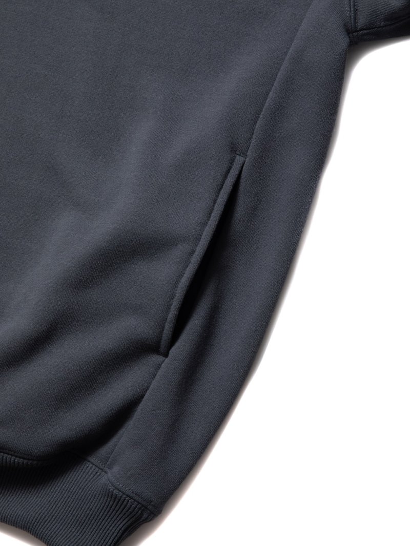 画像2: COOTIE PRODUCTIONS/Dry Tech Sweat Half Zip Pullover（Gray）［ドライテックスウェットハーフジップ-23秋冬］