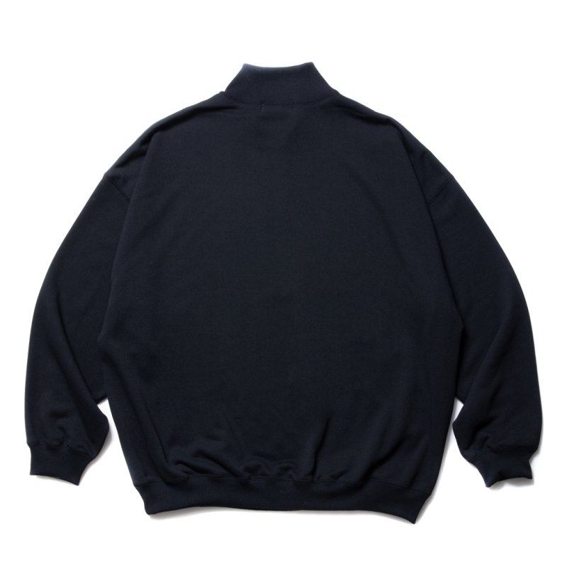 画像2: COOTIE PRODUCTIONS/Dry Tech Sweat Half Zip Pullover（Black）［ドライテックスウェットハーフジップ-23秋冬］