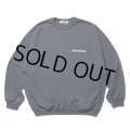COOTIE PRODUCTIONS/Dry Tech Sweat Crew（Gray）［ドライテックスウェットクルー-23秋冬］