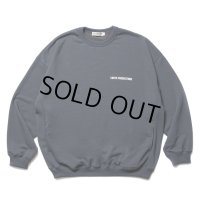 COOTIE PRODUCTIONS/Dry Tech Sweat Crew（Gray）［ドライテックスウェットクルー-23秋冬］