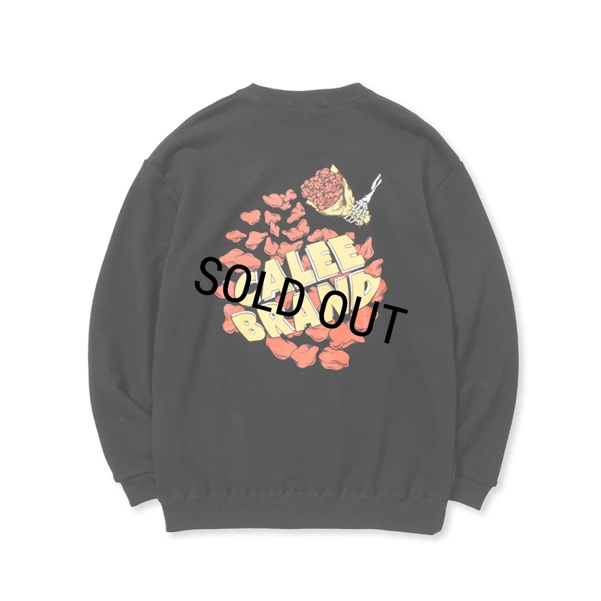 画像2: CALEE/CLB CREW NECK SW（BLACK） 【30%OFF】［クルーネックスウェット-23秋冬］ (2)