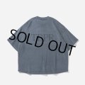 TIGHTBOOTH/STRAIGHT UP VELOUR T-SHIRT（Navy） 【30%OFF】［ベロアT-23秋冬］