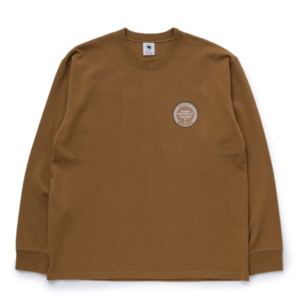 画像2: RATS/CIRCLE MGM LS TEE（BROWN）［プリント長袖T-23秋冬］