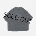 TIGHTBOOTH/STRAIGHT UP VELOUR T-SHIRT（Black） 【20%OFF】［ベロアT-23秋冬］