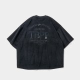 TIGHTBOOTH/STRAIGHT UP VELOUR T-SHIRT（Black）【20%OFF】［ベロアT-23秋冬］