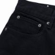 画像4: 【30%OFF】RATS/BLACK DENIM PANTS MODE SLIM（BLACK）［ブラックデニムパンツ"スリム"-23秋冬］