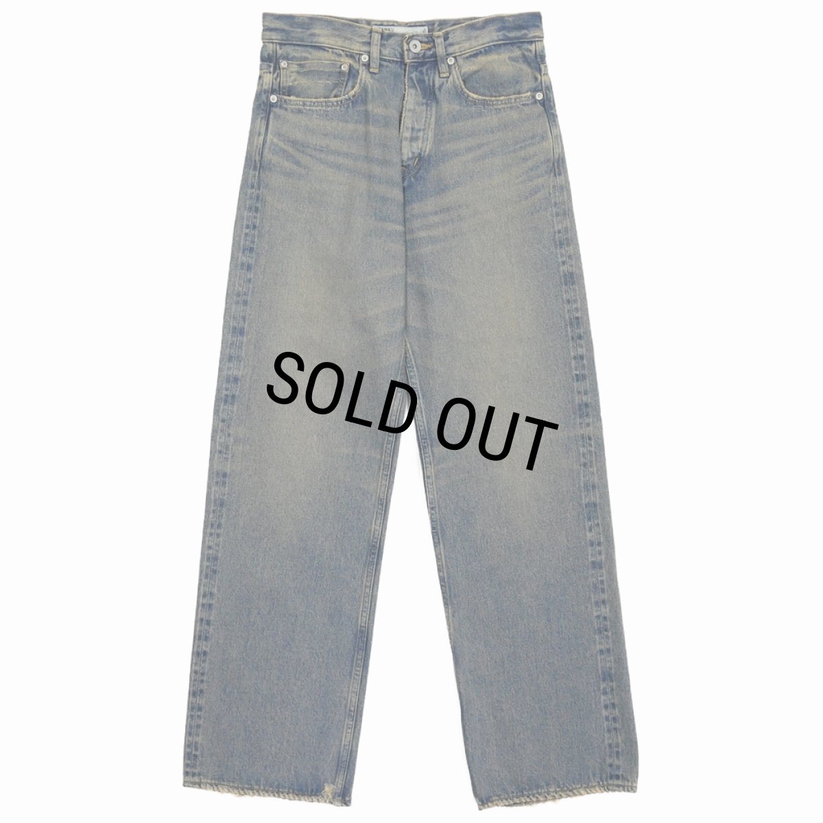 画像1: DAIRIKU/"Straight" Denim Pants（Indigo）［"ストレート"デニムパンツ-24春夏］ (1)