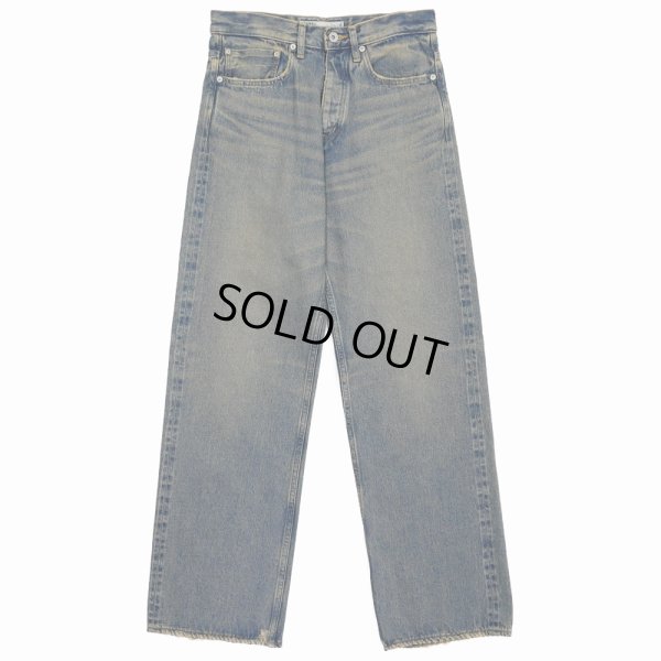 画像1: DAIRIKU/"Straight" Denim Pants（Indigo）［"ストレート"デニムパンツ-24春夏］