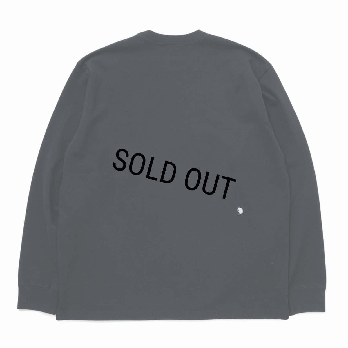 画像2: RATS/MGMC POCKET LS TEE（BLACK/GOLD）［プリント長袖ポケT-23秋冬］ (2)