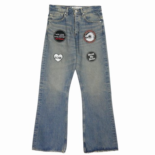 他の写真1: DAIRIKU/"Northern Soul" Flare Denim Pants（Mud Indigo） 【30%OFF】［"ノーザンソウル"フレアデニムパンツ-23秋冬］