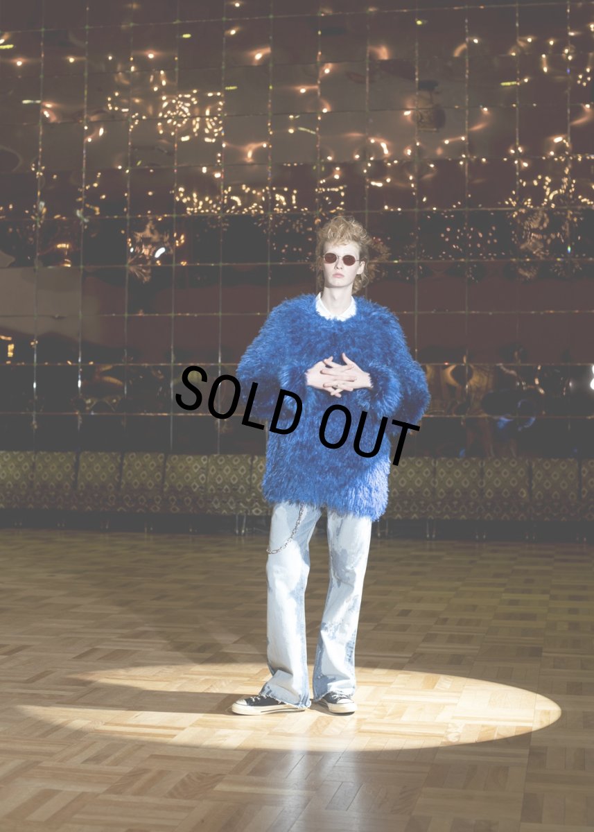 画像7: DAIRIKU/"Bleach" Flare Denim Pants（Indigo） 【40%OFF】［"ブリーチ"フレアデニムパンツ-23秋冬］ (7)