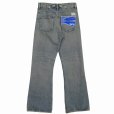 画像2: DAIRIKU/"Flare" Denim Pants（Mud Indigo）［"フレア"デニムパンツ-23秋冬］ (2)