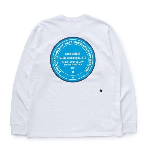 他の写真2: RATS/CIRCLE MGM LS TEE（WHITE） 【30%OFF】［プリント長袖T-23秋冬］