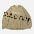 TIGHTBOOTH/EVOLUTION L/S T-SHIRT（Olive）［プリント長袖T-23秋冬］