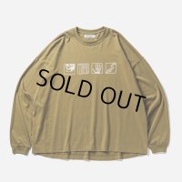 TIGHTBOOTH/EVOLUTION L/S T-SHIRT（Olive）［プリント長袖T-23秋冬］