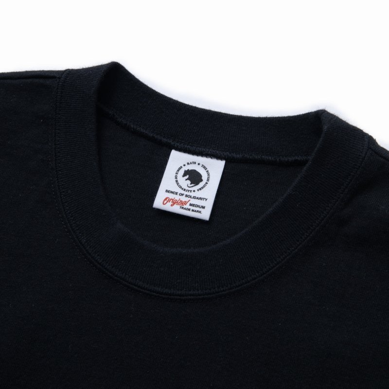 画像3: RATS/MGMC POCKET LS TEE（BLACK/GOLD）［プリント長袖ポケT-23秋冬］