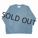 DAIRIKU/"Water-repellent" Vintage Wash Sweater（Youth Blue）［クルーネックスウェット-23秋冬］