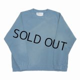 DAIRIKU/"Water-repellent" Vintage Wash Sweater（Youth Blue）［クルーネックスウェット-23秋冬］