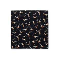 画像1: 【40%OFF】RATS/50'S SCARF（BLACK）［50'Sスカーフ-23秋冬］ (1)